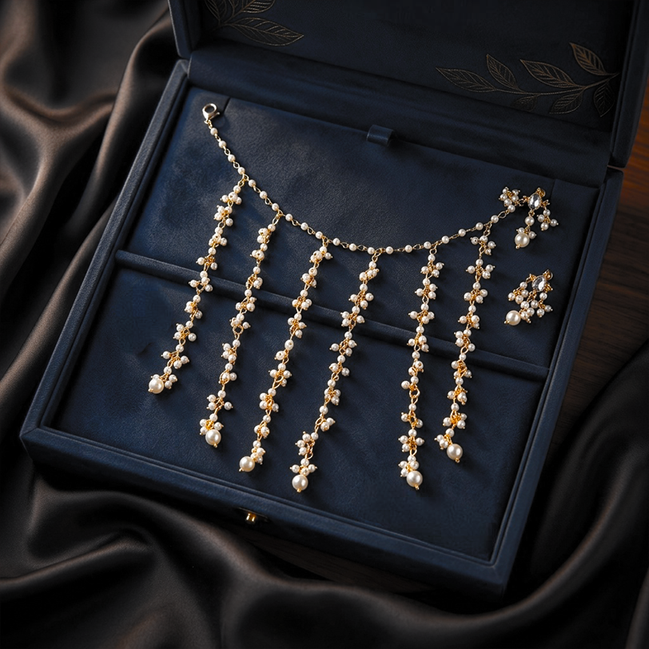 Tear Pearl Drop One-Sided Sahara