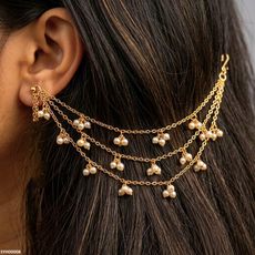 Round Pearl Drop Pair Sahara