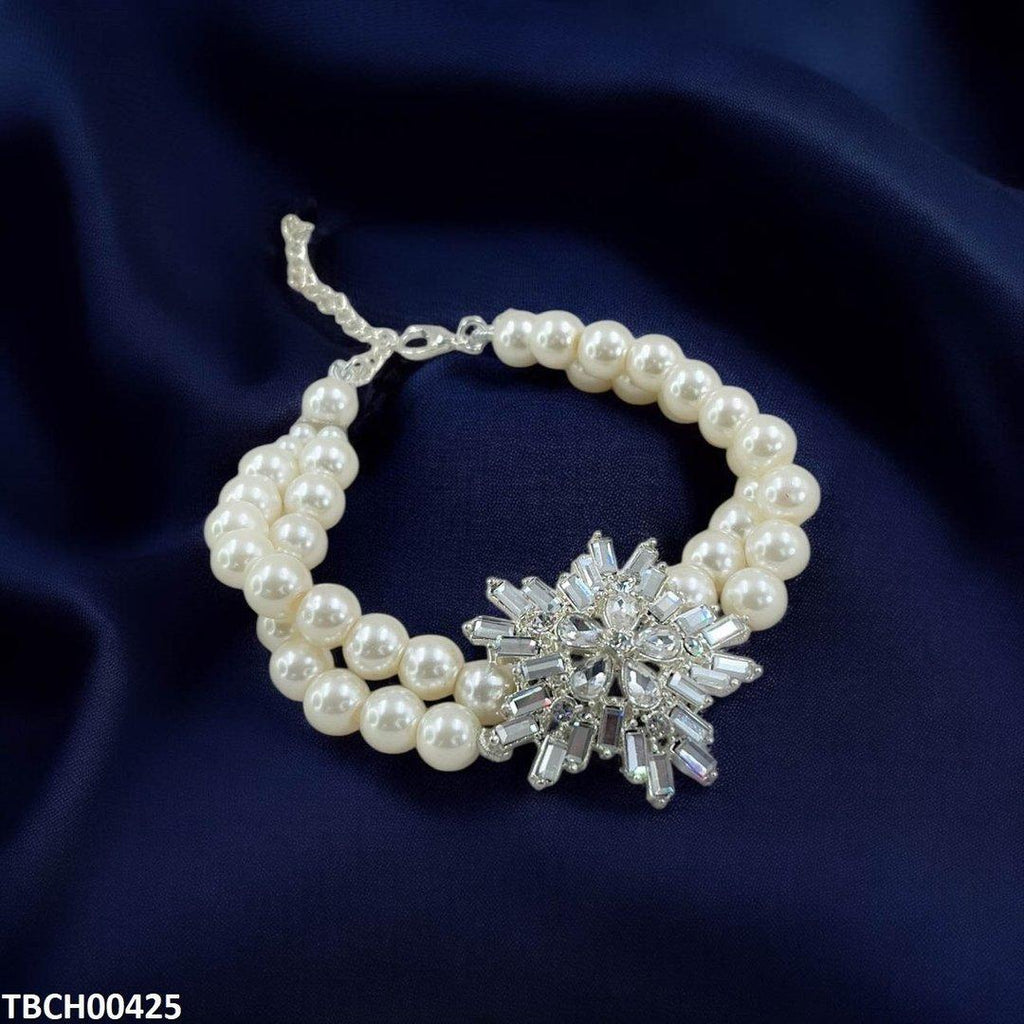 Tear Flower Pearl Bracelet