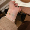 Gilded Roses Zircon Bracelet