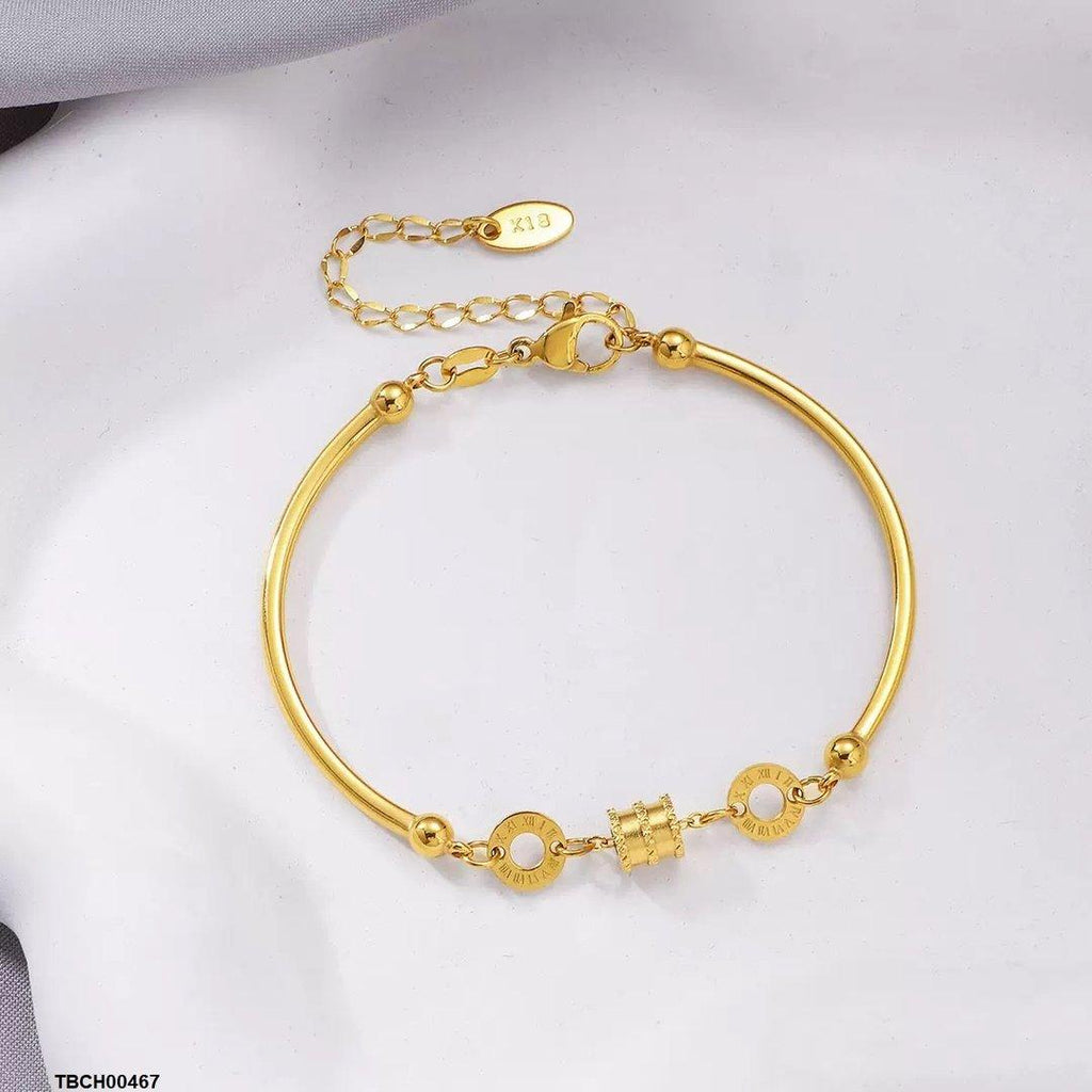 Stainless Steel Drum Bracelet