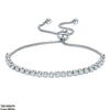Round Stone Link Bracelet