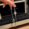 Flower Zircon Bracelet Adjustable