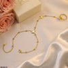 Stainless Steel Star Angla Bracelet Adjustable