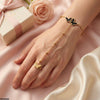 Stainless Steel Butterfly Angla Bracelet Adjustable