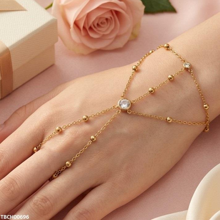 Stainless Steel Round Angla Bracelet Adjustable