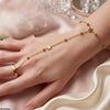 Stainless Steel Star/Round Angla Bracelet Adjustable