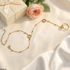 Stainless Steel Round Angla Bracelet Adjustable