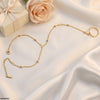 Stainless Steel Infinity Angla Bracelet Adjustable