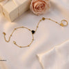 Stainless Steel Heart Angla Bracelet Adjustable
