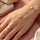 Stainless Steel Star Angla Bracelet Adjustable