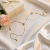 Stainless Steel Star Angla Bracelet Adjustable