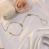 Stainless Steel Oval Angla Bracelet Adjustable