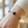 Flower Stainless Steel Bracelet Adjustable