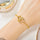 Double Heart Bracelet Adjustable
