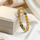 Round Flower Stainless Steel Bracelet