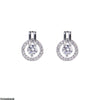 Round Drop Earrings