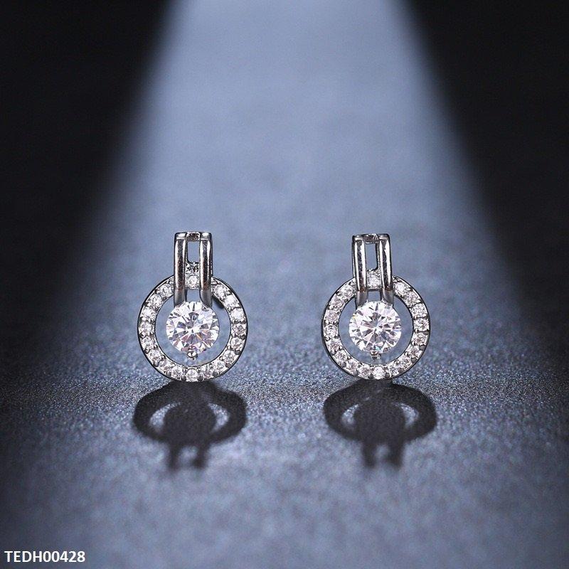 Round Drop Earrings