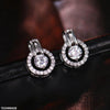 Round Drop Earrings