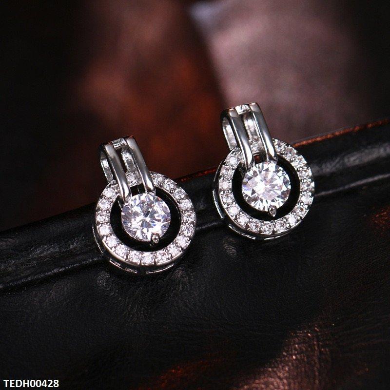 Round Drop Earrings