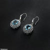 Oval Drop Earrings