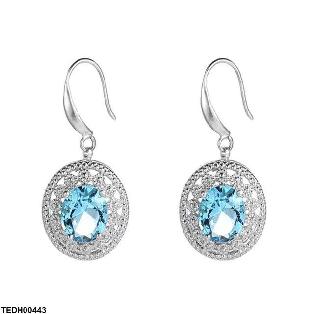 Oval Drop Earrings
