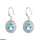 Oval Drop Earrings