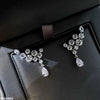 Round Pear Drop Earring Pair