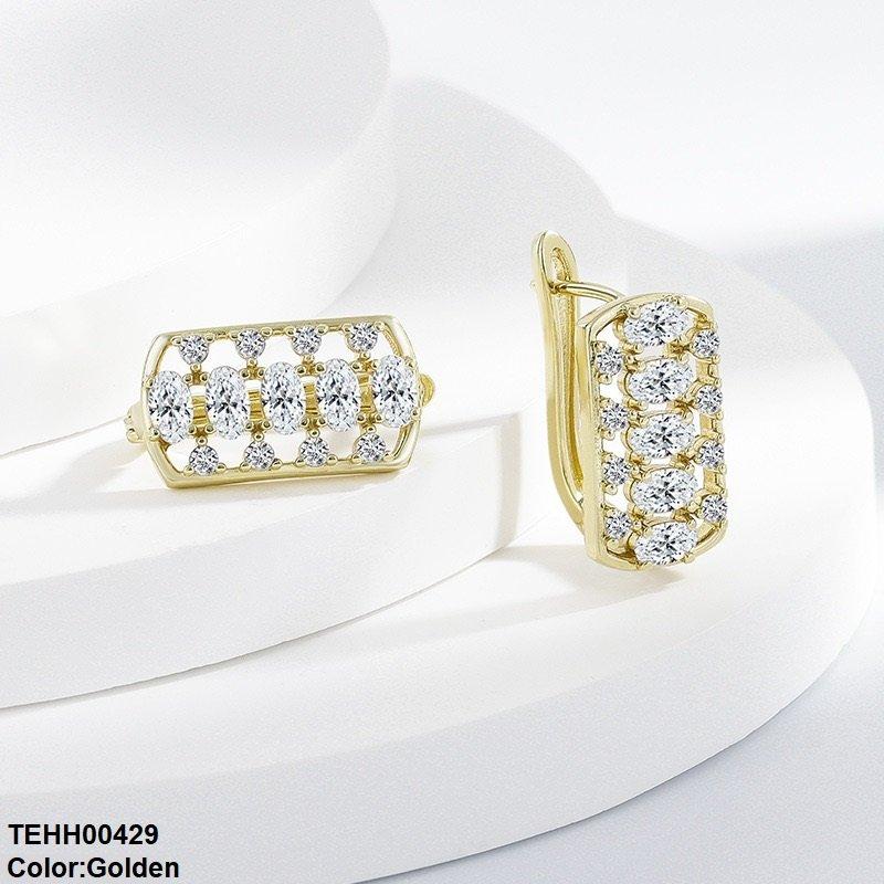 Oval Layer Hoops Pair