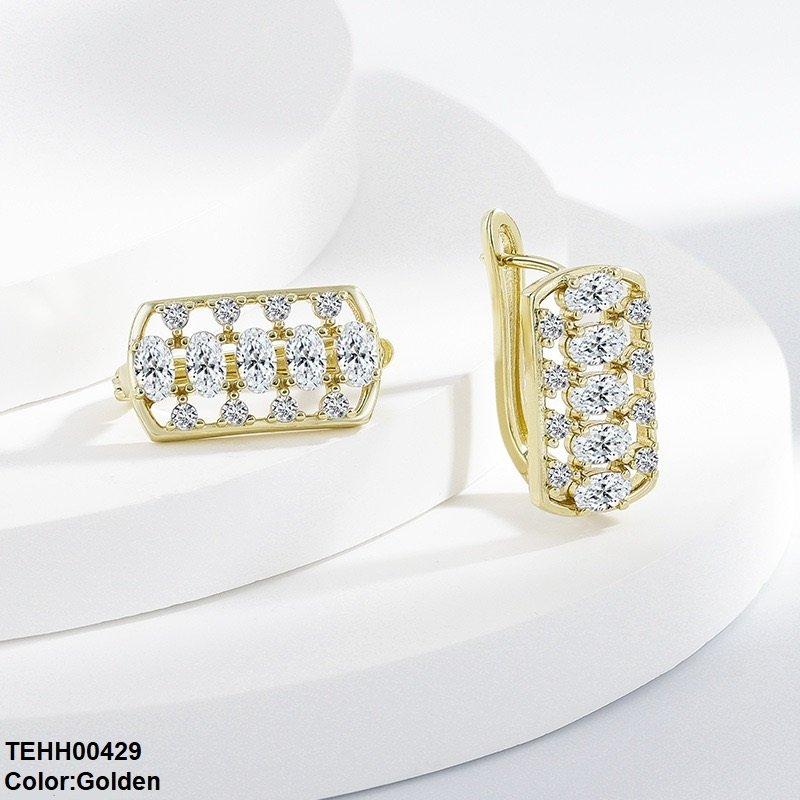 Oval Layer Hoops Pair