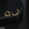 Round Ear Hoops Pair