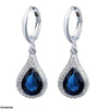 Tear Drop Hoops