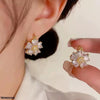 Flower Hoops Pair