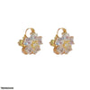 Flower Hoops Pair