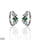 Square Hoops Pair