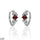 Square Hoops Pair