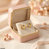 Round Stainless Steel Ear Hoops Pair
