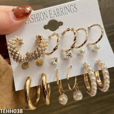 Ear Hoops Set