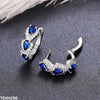 Tear Round Ear Hoops Pair