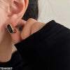 Oval Open Hoops Pair
