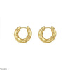 C-Check Ear Hoops Pair