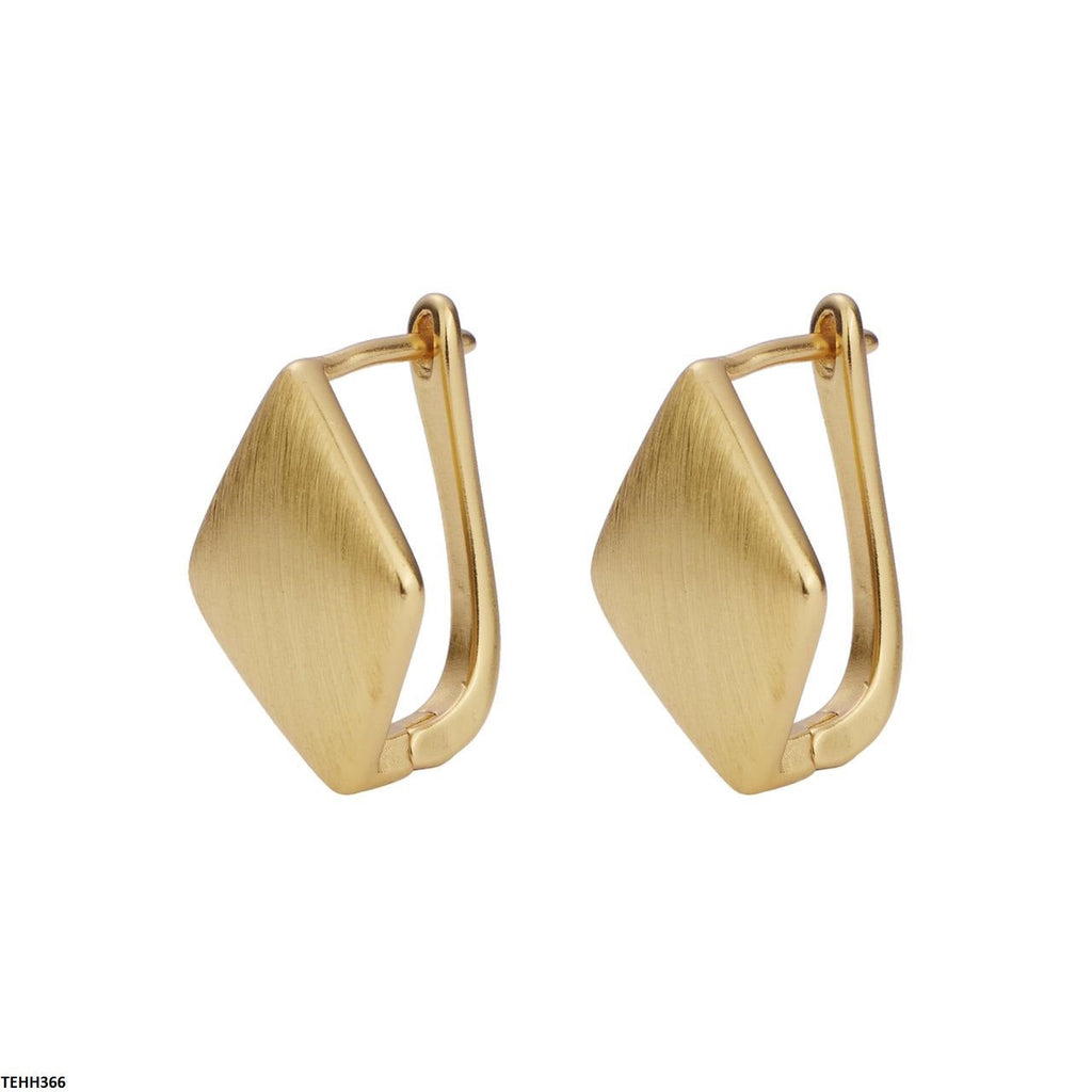 Square Hoops Pair
