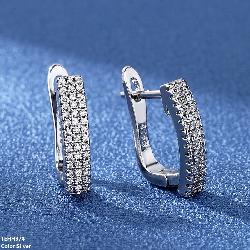 Stick Ear Hoops Pair