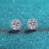 Round Step Ear Tops Pair