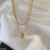 Stainless Steel Double Chain Ball Drop