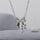 Bow Heart Necklace