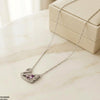 Stainless Steel Zircon Duck Necklace