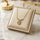 Stainless Steel Zircon Round Star Necklace