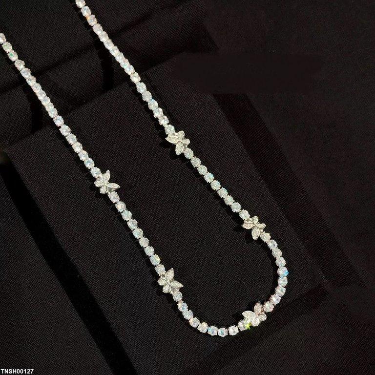 Butterfly Zircon Necklace