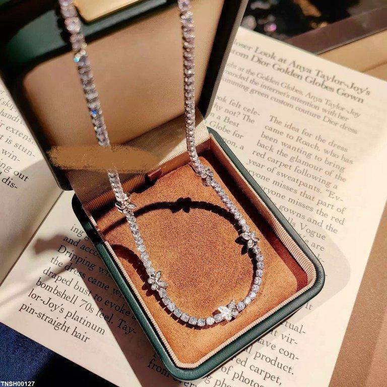 Butterfly Zircon Necklace